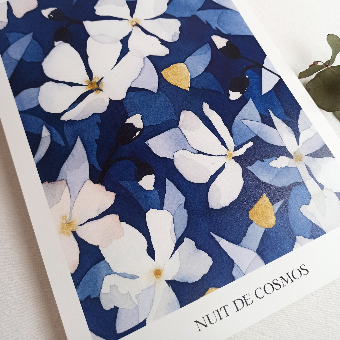 Affiche A4, A3 - Nuit de cosmos