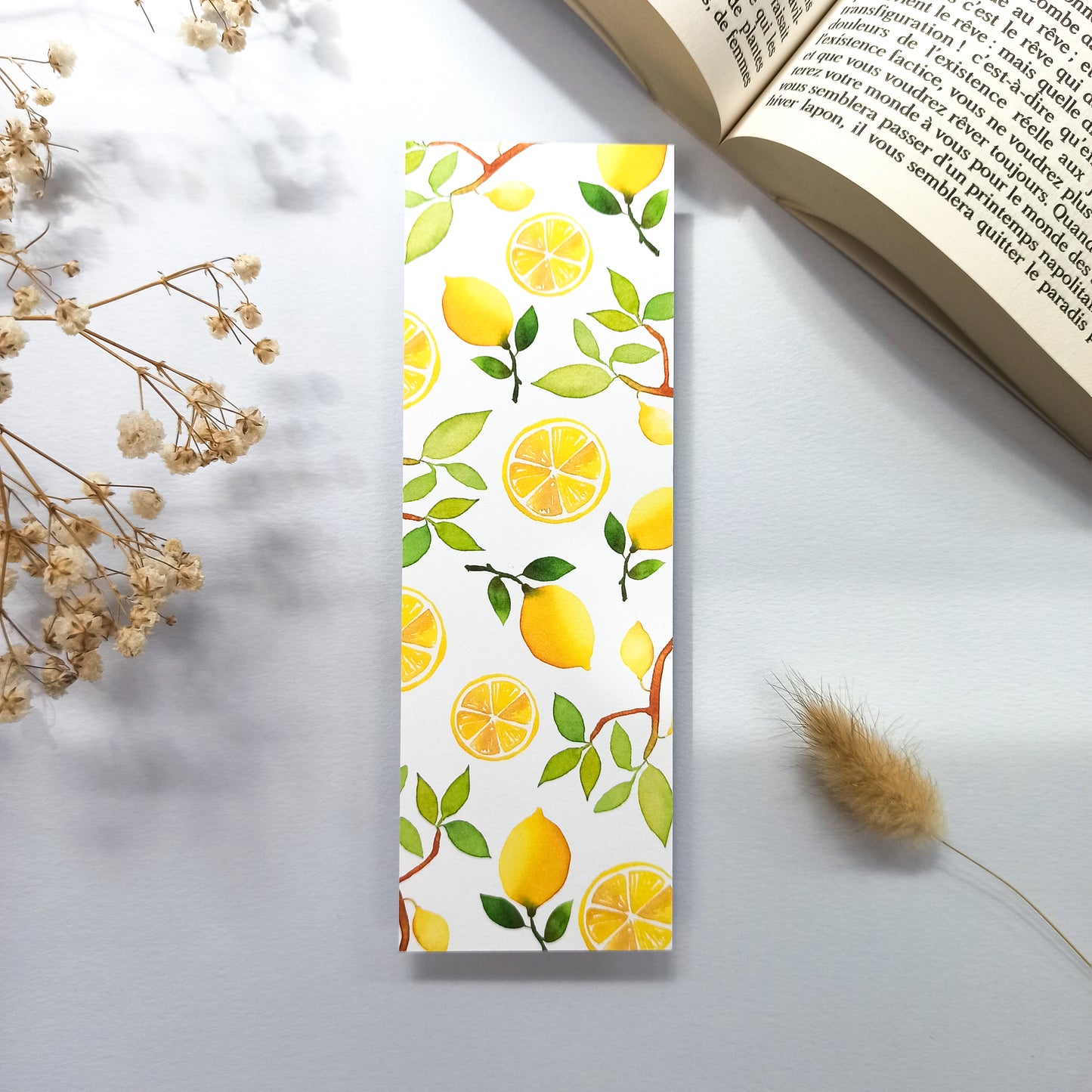 Marque-page - Citron