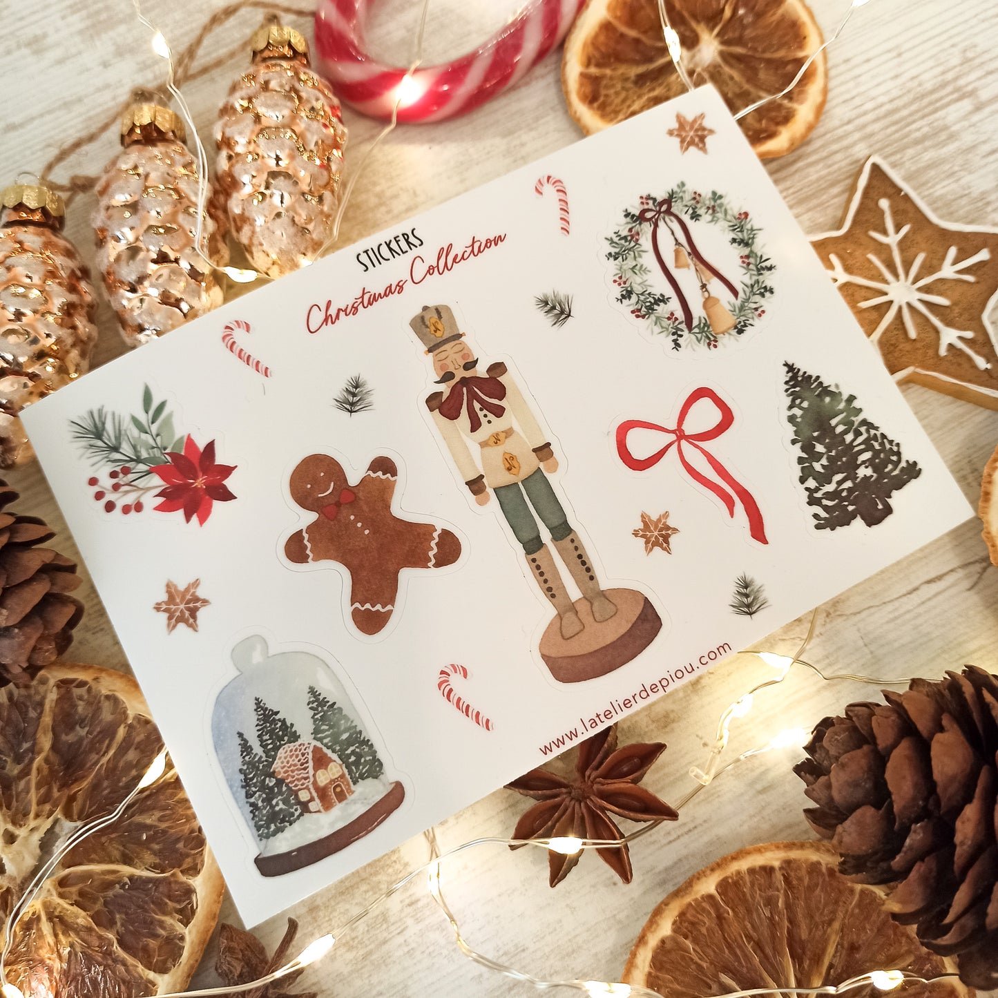 Planche Stickers "Christmas Collection"