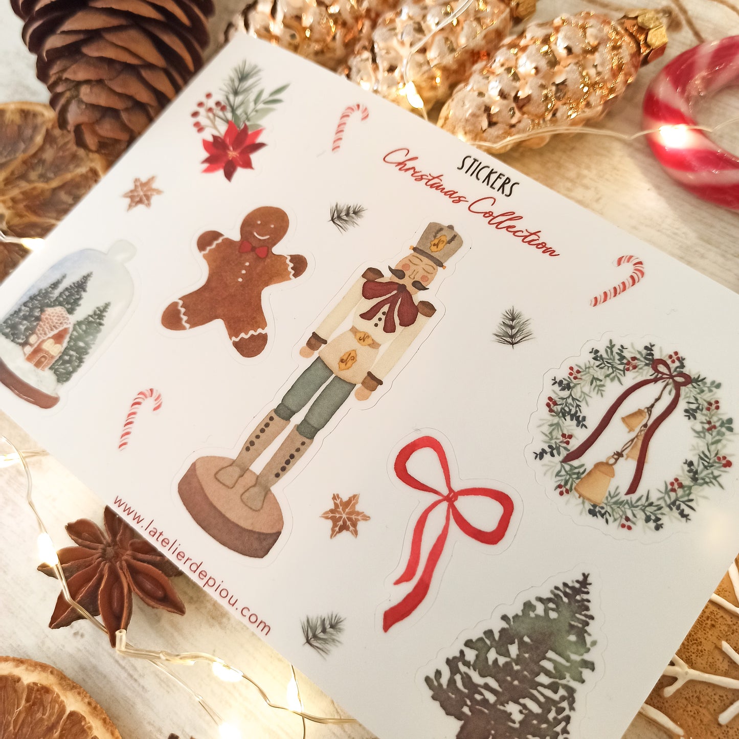 Planche Stickers "Christmas Collection"
