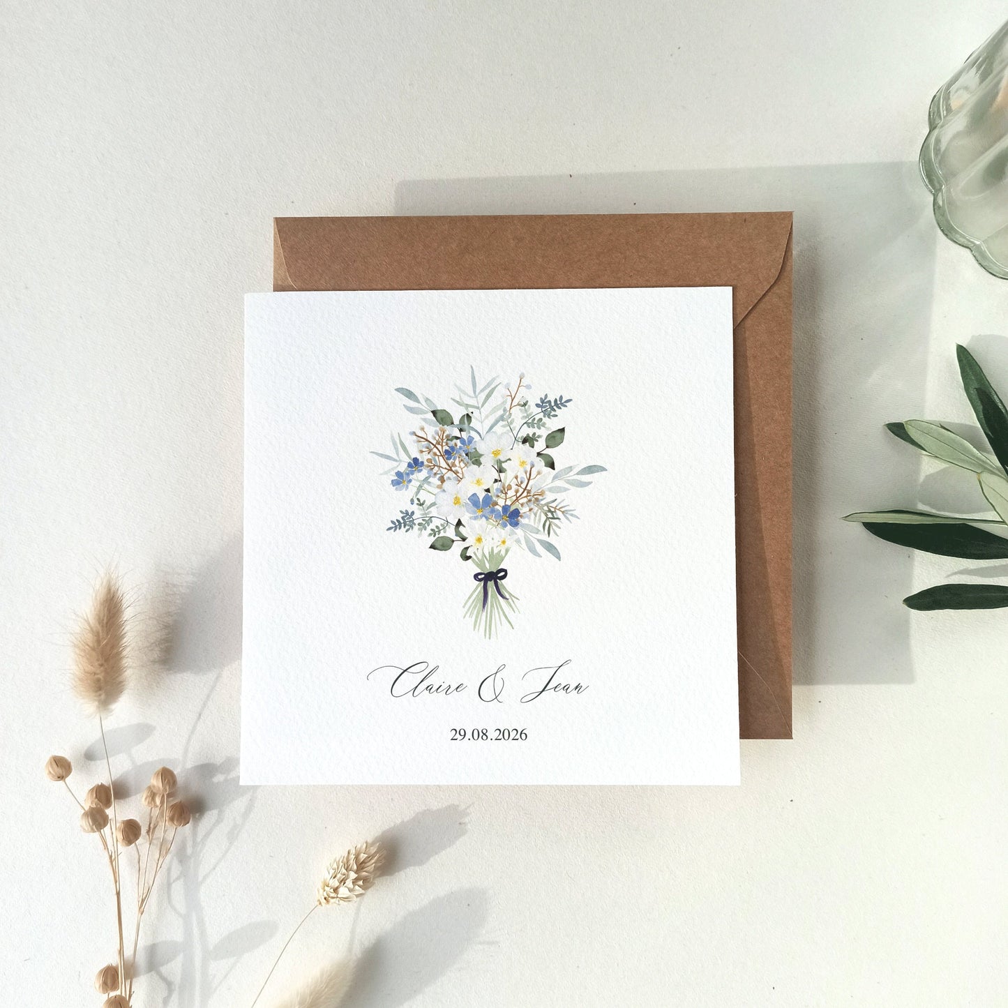 Faire-part- Bouquet chic