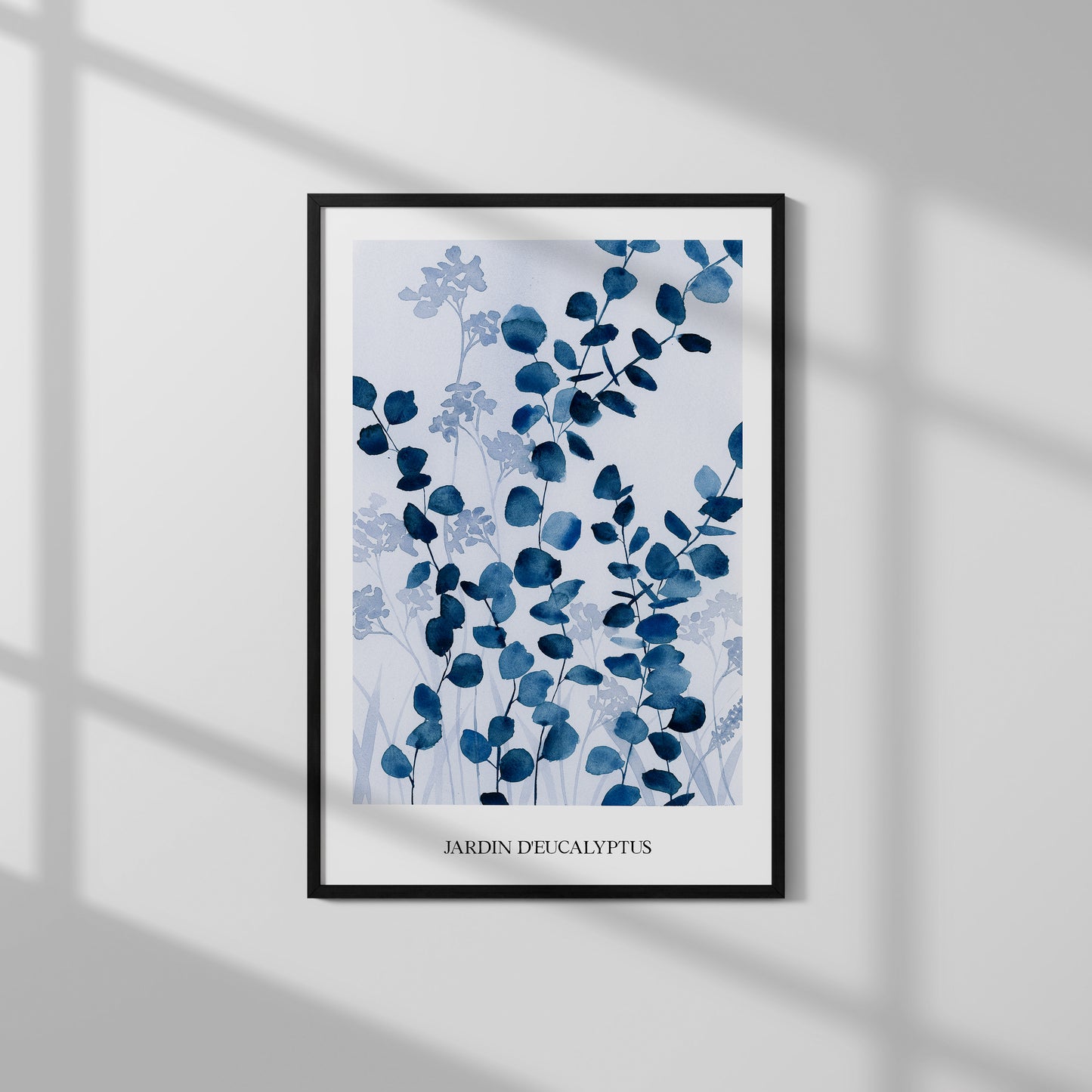 Affiche A4, A3 - Jardin d'eucalyptus